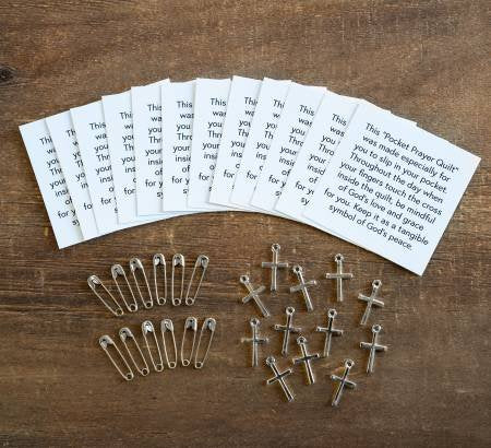 Pocket Prayer Quilt Pack (Silver)