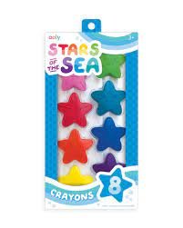 Stars of the Sea Crayons Set of 8