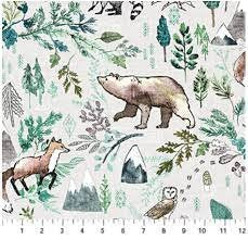 FOREST FABLE TAUPE MULTI Woodland