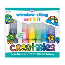 Creatibles DIY Window Cling Art Kit 8pc set